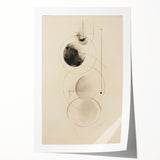 Modern Electric Art Canvas – Abstract Black & White Wall Decor