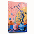 Surreal Electric Art Canvas – Vibrant Abstract Electric Wall Decor
