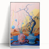 Surreal Electric Art Canvas – Vibrant Abstract Electric Wall Decor