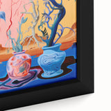 Surreal Electric Art Canvas – Vibrant Abstract Electric Wall Decor