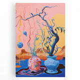 Surreal Electric Art Canvas – Vibrant Abstract Electric Wall Decor