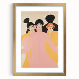 Stylized Electric Portrait Art – Modern Vibrant Electric Wall Canvas Decor