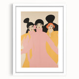 Stylized Electric Portrait Art – Modern Vibrant Electric Wall Canvas Decor