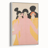 Stylized Electric Portrait Art – Modern Vibrant Electric Wall Canvas Decor