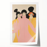 Stylized Electric Portrait Art – Modern Vibrant Electric Wall Canvas Decor