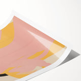 Stylized Electric Portrait Art – Modern Vibrant Electric Wall Canvas Decor