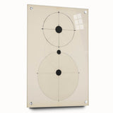 Modern Geometric Electric Art – Minimalist Black & White Wall Decor