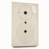 Modern Geometric Electric Art – Minimalist Black & White Wall Decor