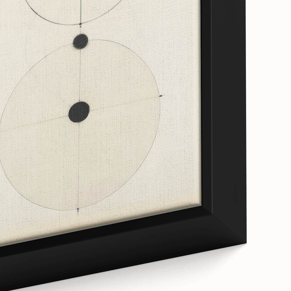 Modern Geometric Electric Art – Minimalist Black & White Wall Decor