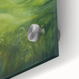 Tranquil Electric Art Canvas – Lush Green Landscape Wall Decor