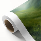 Tranquil Electric Art Canvas – Lush Green Landscape Wall Decor