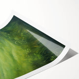 Tranquil Electric Art Canvas – Lush Green Landscape Wall Decor