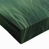 Misty Green Electric Art Canvas – Serene Nature Landscape Wall Decor