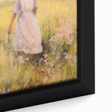 Sunlit Meadow Electric Art Canvas – Serene Countryside Wall Decor