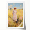 Sunlit Meadow Electric Art Canvas – Serene Countryside Wall Decor