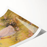 Sunlit Meadow Electric Art Canvas – Serene Countryside Wall Decor