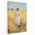 Sunlit Meadow Electric Art Canvas – Serene Countryside Wall Decor