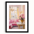 Elegant Pastel Interior Electric Art Canvas – Classic Room Decor