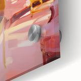 Vibrant Cozy Interior Electric Art Canvas – Pastel Room Decor