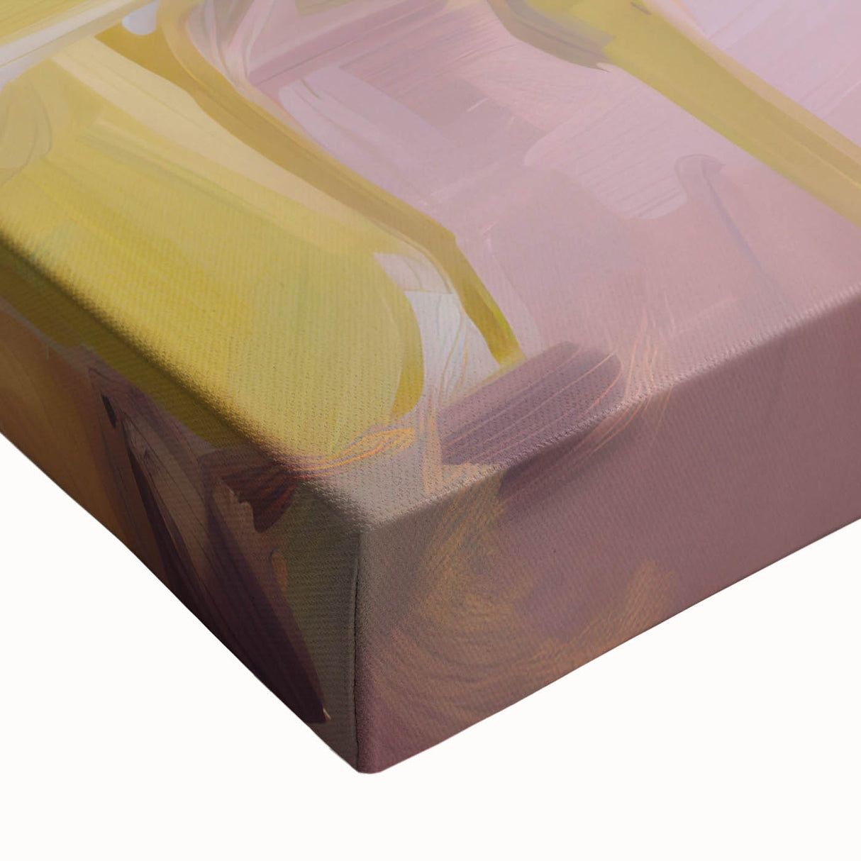 Vibrant Cozy Interior Electric Art Canvas – Pastel Room Decor