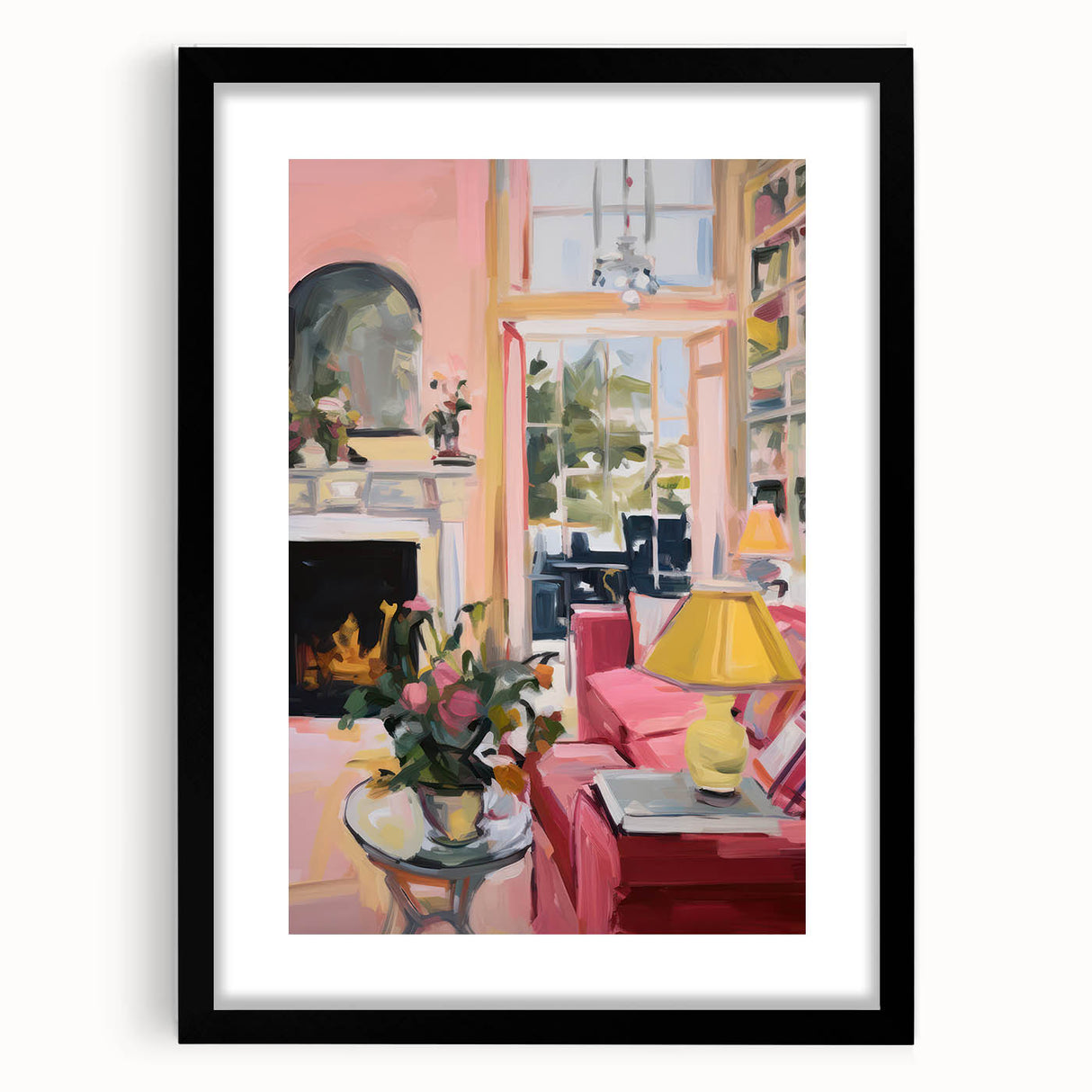 Electric Wall Art - Vibrant Modern Decor with Abstract Electric Painting