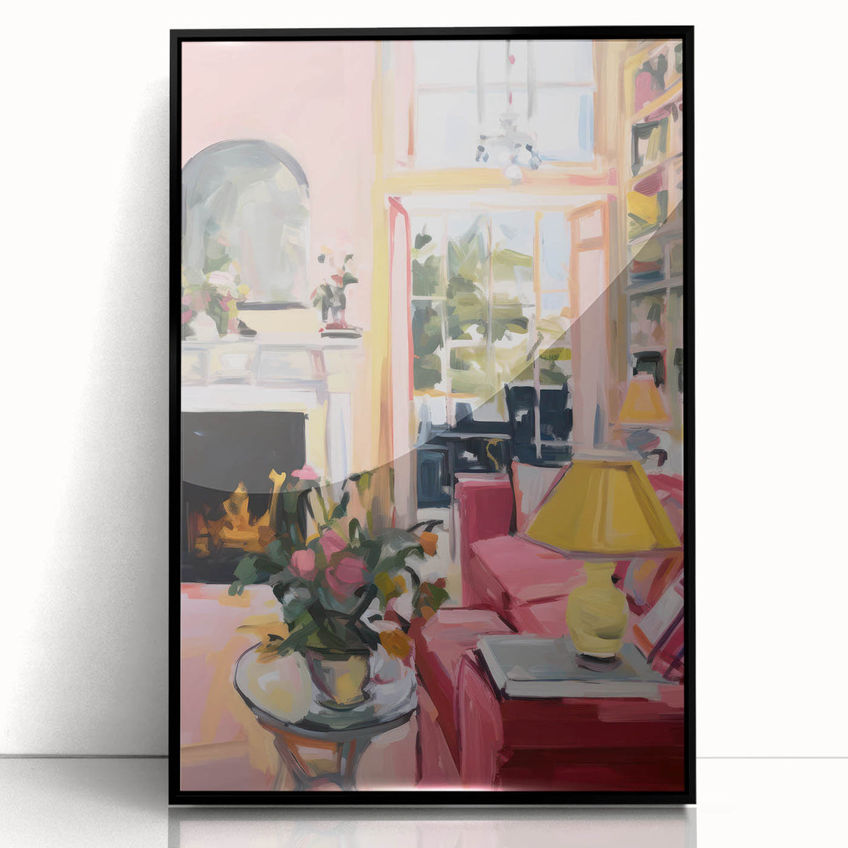Electric Wall Art - Vibrant Modern Decor with Abstract Electric Painting