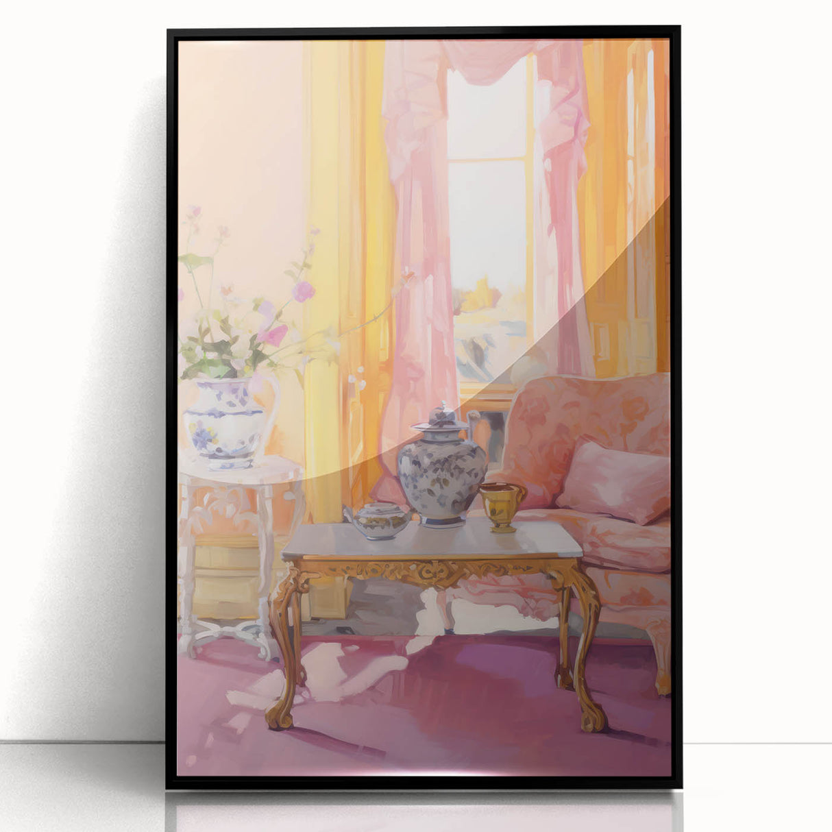 Abstract Electric Wall Art - Vibrant Electric Decor with Dynamic Design