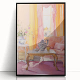 Abstract Electric Wall Art - Vibrant Electric Decor with Dynamic Design