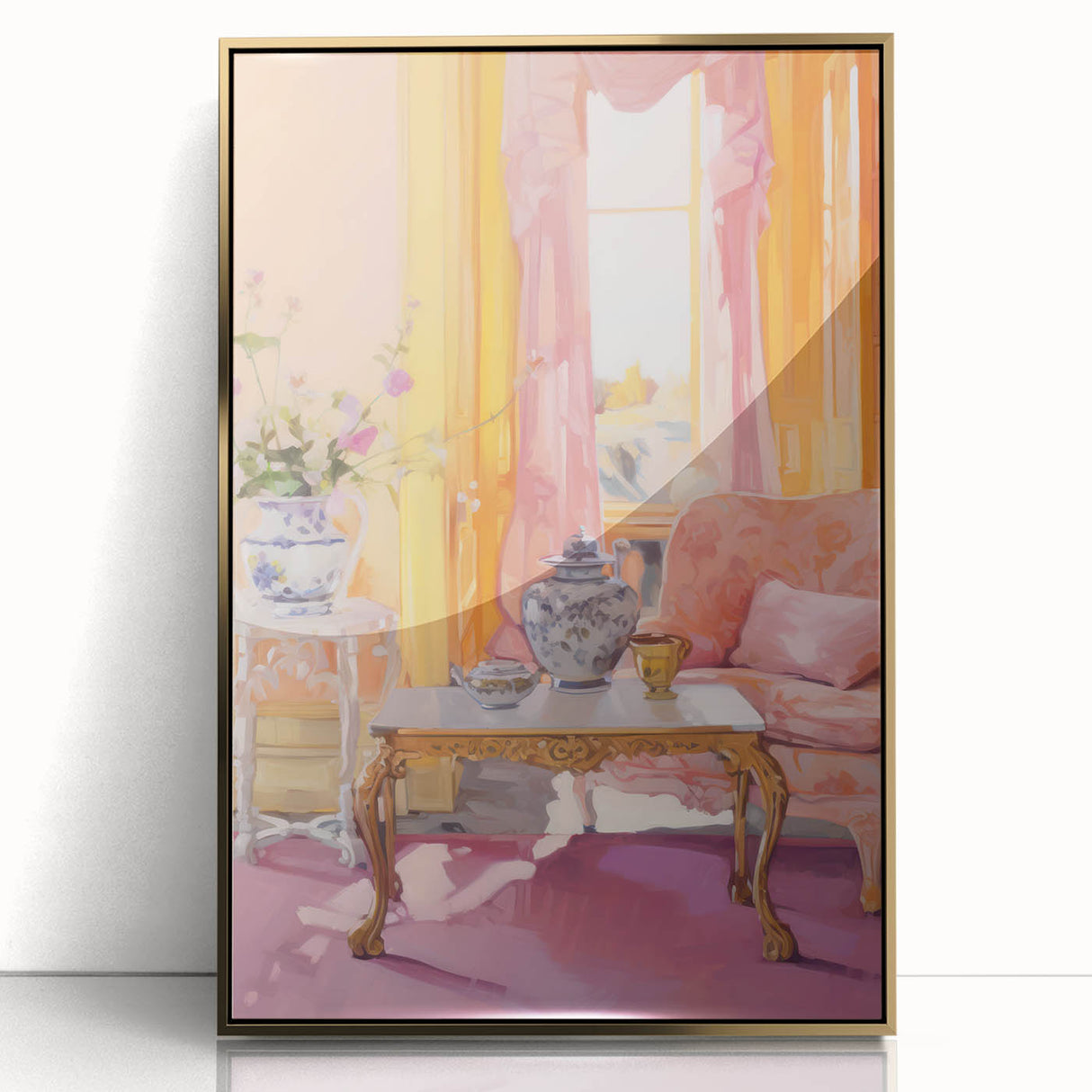 Abstract Electric Wall Art - Vibrant Electric Decor with Dynamic Design