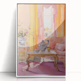 Abstract Electric Wall Art - Vibrant Electric Decor with Dynamic Design