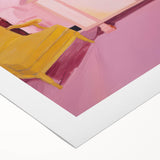 Electric Wall Art - Modern Vibrant Decor with Abstract Vase Display