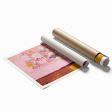 Electric Wall Art - Modern Vibrant Decor with Abstract Vase Display