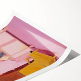 Electric Wall Art - Modern Vibrant Decor with Abstract Vase Display