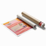 Electric Art Canvas - Vibrant Modern Decor with Floral and Chair Motif