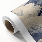 Electric Wave Wall Art - Modern Vibrant Decor with Oceanic Abstract Design