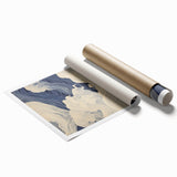 Electric Wave Wall Art - Modern Vibrant Decor with Oceanic Abstract Design