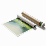 Electric Landscape Wall Art - Vibrant Nature Scene with Flowing Stream