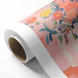 Electric Floral Wall Art - Vibrant Flower Vase Canvas with Modern Decor