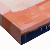 Electric Floral Wall Art - Vibrant Flower Vase Canvas with Modern Decor