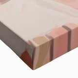 Electric Social Scene Wall Art - Vibrant Pink Modern Café Gathering