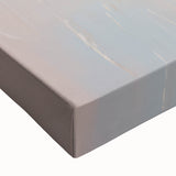 Electric Coastal Wall Art - Serene Beach Scene with Modern Pastel Tones