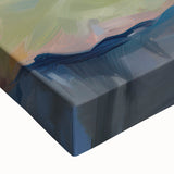 Electric Water Lily Wall Art - Tranquil Pond Scene with Soft Pastel Hues