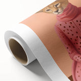 Chic Electric Cheetah Portrait Art – Modern Vibrant Electric Wall Decor