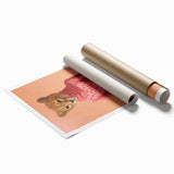 Chic Electric Cheetah Portrait Art – Modern Vibrant Electric Wall Decor