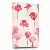 Electric Wall Art | Vibrant Rose-Inspired Modern Electric Art Canvas