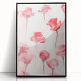 Electric Wall Art | Vibrant Rose-Inspired Modern Electric Art Canvas