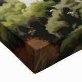 Electric Wall Art | Vibrant Hillside Cabin Modern Electric Art Canvas