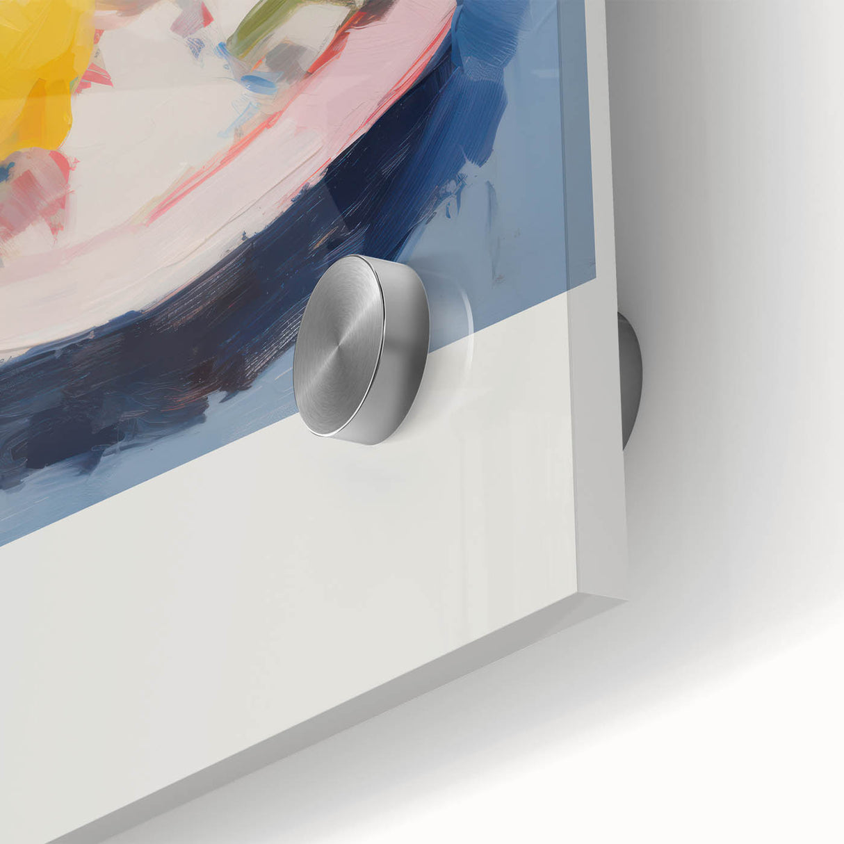Electric Wall Art | Vibrant Lemon Still Life Modern Electric Art Canvas