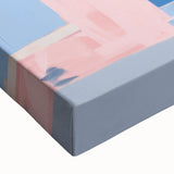 Electric Wall Art | Vibrant Pink & Blue Modern Electric House Art Canvas