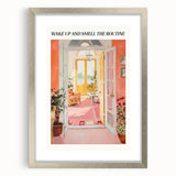 Electric Wall Art | Vibrant Interior Scene Modern Electric Art Canvas